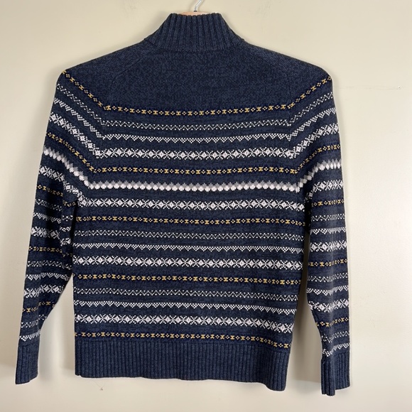 WindRiver Men’s 1/4 zip argyle knit sweater size large - Picture 4 of 8